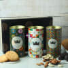 Gift Dark Chocolates with Coconut Cookies & Dry Fruits - Customized with Logo