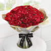 Dazzling 100 Red Roses Hand Tied Online