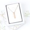 Buy Dazzling Beauty - Personalized Rose Gold Pendant Chain