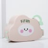 Shop Dazzling Personalized Cloud Tiffin Box - Pink