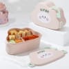 Dazzling Personalized Cloud Tiffin Box - Pink Online