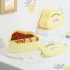 Dazzling Personalized Cloud Tiffin Box - Yellow Online