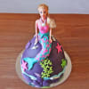 De Barbie Princess Fondant Cake (3 Kg) Online
