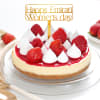 Gift Decadent Strawberry Cheesecake For Womens Day (600 Grams)