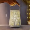 Gift Decorative Lantern With LED String Light - Off White
