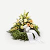 Decorative wreath with ribbon Online