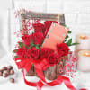 Gift Deep Love With Chocolates In A Basket
