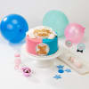 Gift Delectable and Vibrant Cake for Baby Shower (2 Kg)