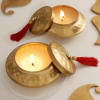 Buy Delectable Sweets And Candles Diwali Gift Set