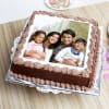 Buy Delicious Chocolate Personalised Photo Cake (1 Kg)
