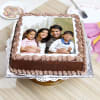 Delicious Chocolate Personalised Photo Cake (1 Kg) Online