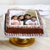 Delicious Chocolate Personalised Photo Cake (Half Kg) Online