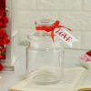 Gift Delicious Dragees In Airtight Glass Container For Your Valentine
