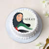 Delicious Emirati Women's Day Photo Cake - Half kg Online