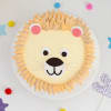 Buy Delicious Lion Face Cake Eggless (1 Kg)