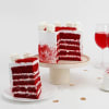 Shop Delicious Red Velvet Cake (600 Gm)