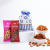 Gift Delicious Savoury Dryfruits And Evil-Eye Potli Combo