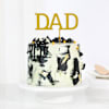 Delicious Semi-Fondant Cake For Dad (1 Kg) Online