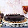 Shop Delicious Truffle Cake With Bunch Of White Roses