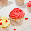 Buy Delicious Yellow And Pink Cream Cupcakes - Set Of 6