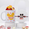Delightful Personalized Bro Rakhi Hamper Online