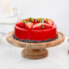 Gift Delightful Strawberry Fantasy Cake (1 Kg)