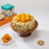 Gift Delish Motichoor Ladoo Cake (2 Kg)