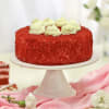 Buy Delish Red Velvet Cream Cake  (Half kg)