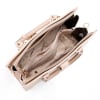 Shop Deluxe Handbag With Detachable Strap - Caramel Brown
