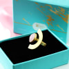 Buy Designer Adjustable Handmade Ring with Semi Precious Stone