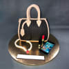 Designer Handbag Shaped Fondant Cake (3.5 Kg) Online