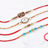 Buy Designer Rakhis - Set Of 4