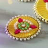 Gift Designer Rangoli in Pearl & Beads Work