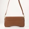Buy Designer Sling Bag With Detachable Strap - Chocolate Brown