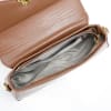 Shop Designer Sling Bag With Detachable Strap - Chocolate Brown