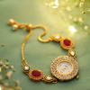 Designer Watch with Ruby and CZ Stones Online