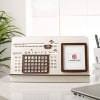 Desk Calendar With Wooden Stand - Personalized Online