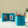 Gift Desk Photo Frame with Pen Stand
