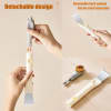 Buy Detachable Dual Head Scraper With Cleaning Brush - Assorted - Single Piece