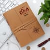 Gift Directional Compass Personalized Leather Diary For 2023