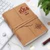 Directional Compass Personalized Leather Diary For 2024 Online