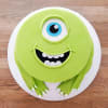Disney Monsters Inc Fondant Cake (2 Kg) Online
