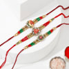 Gift Divine Charming Rakhis And Sweets Combo