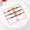 Buy Divine Charming Rakhis And Sweets Combo