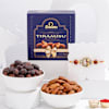 Divine Rakhi And Treats Gift Hamper Online