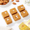 Buy Divine Rakhi Trio And Mithai Gift Combo