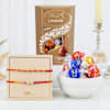 Divine Threads And Delights Rakhi Combo Online
