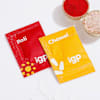 Shop Divine Trio Rakhi And Treats Combo