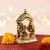 Gift Divinity Laxmi And Ganesha Idol