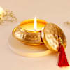 Gift Diwali Candle And Sweet Treat Gift Combo